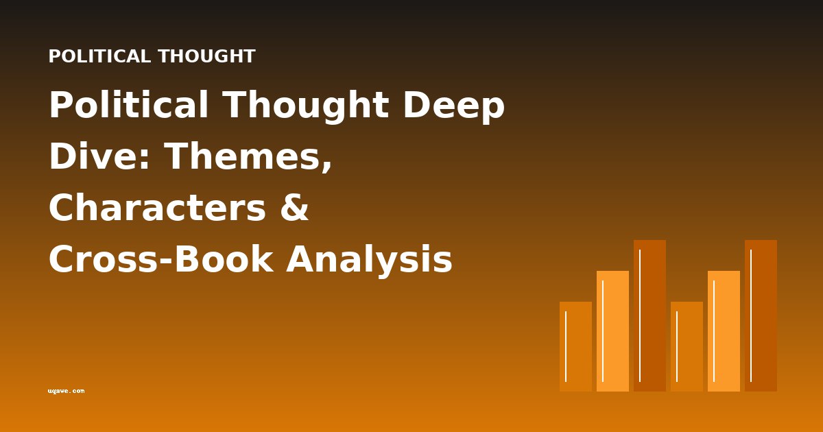 Political Thought Deep Dive: Themes, Characters & Cross-Book Analysis