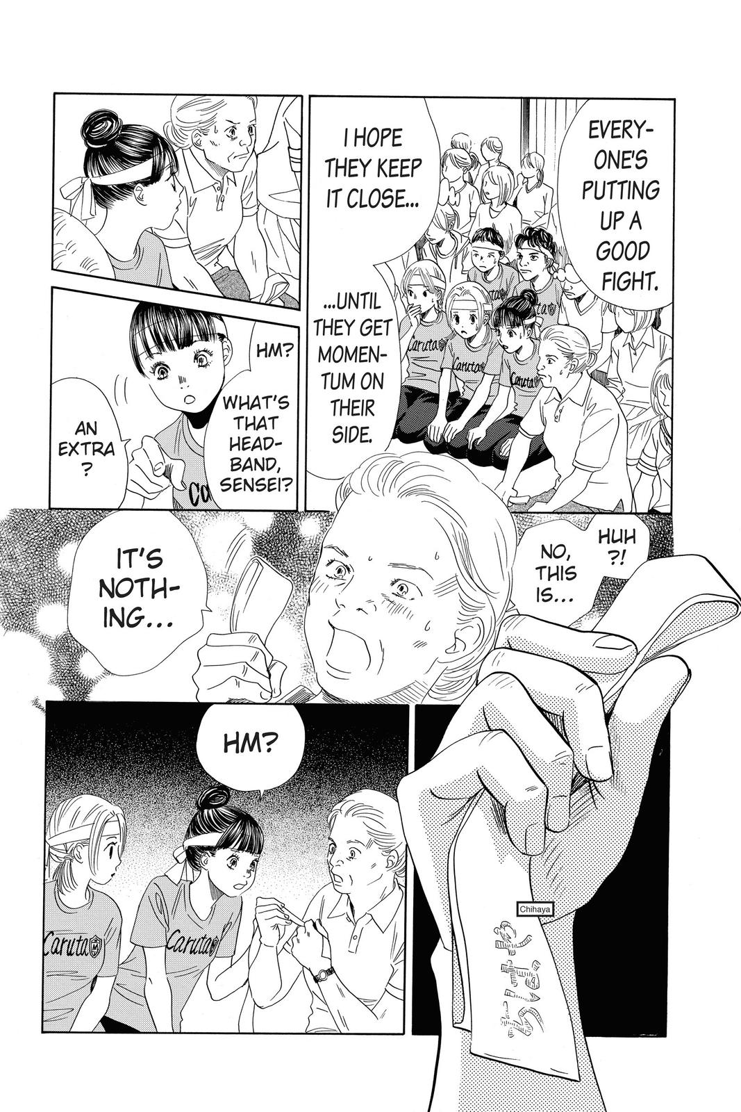 Chihayafuru Chapter 159 Page 8