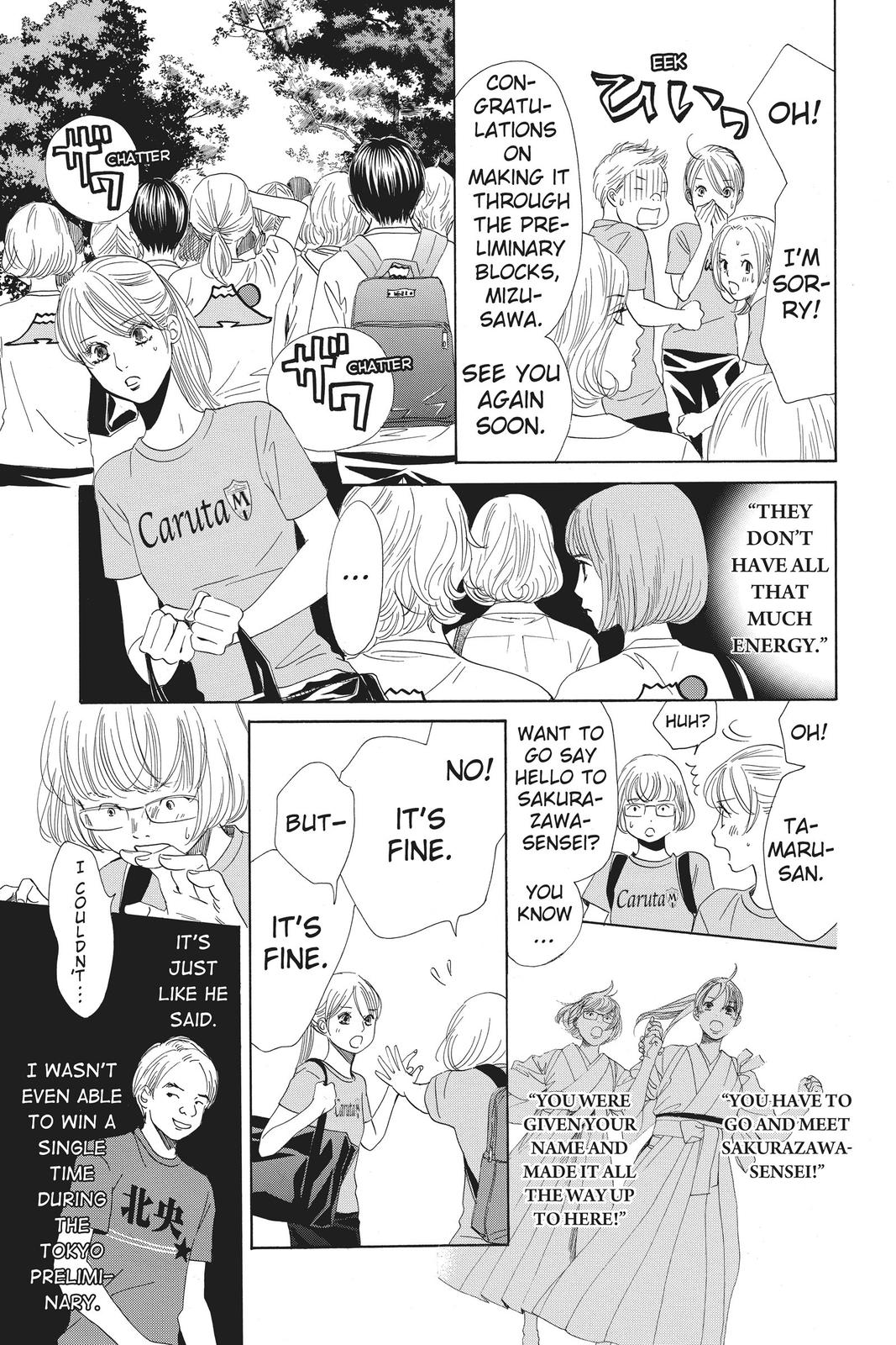 Chihayafuru Chapter 156 Page 9