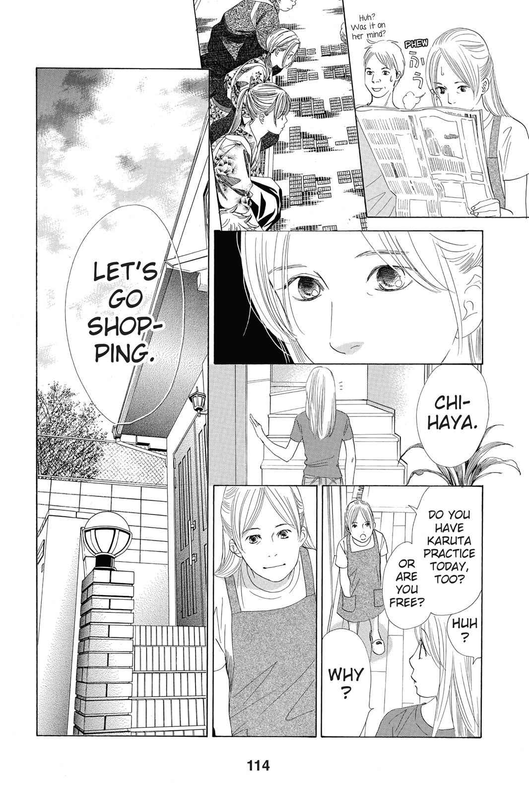 Chihayafuru Chapter 62 Page 6