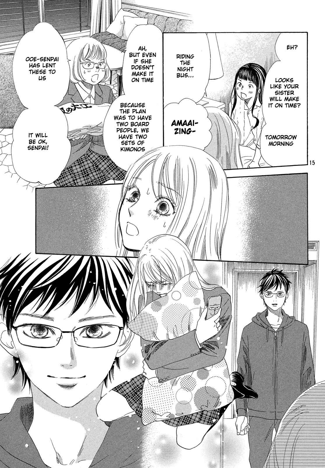 Chihayafuru Chapter 216 Page 15