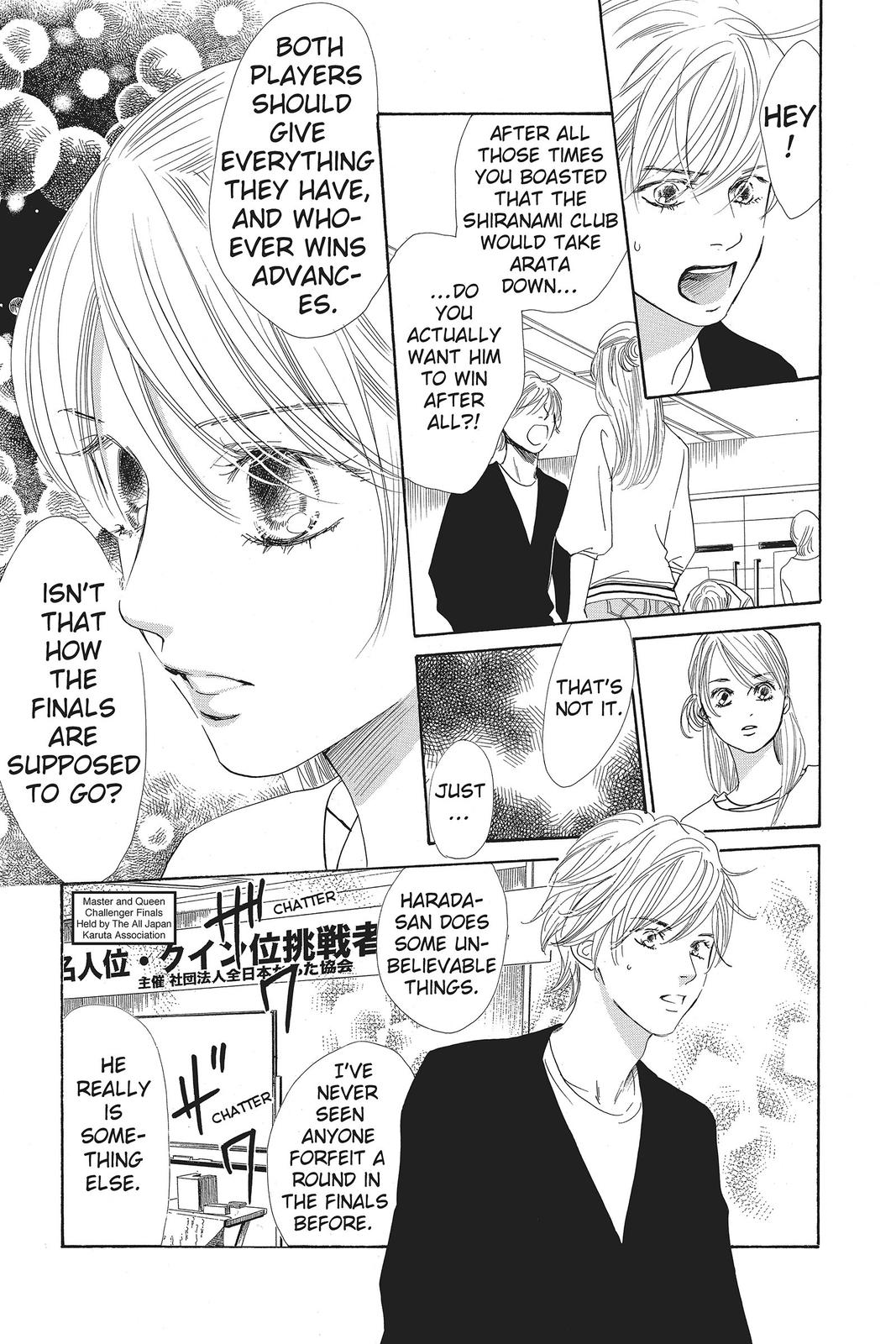 Chihayafuru Chapter 116 Page 4