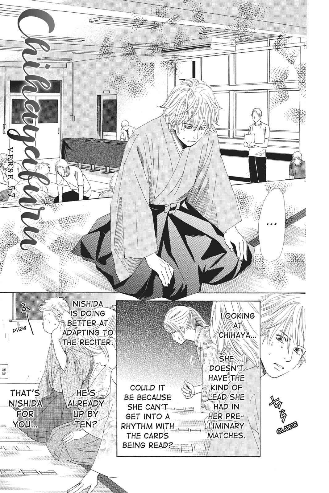 Chihayafuru Chapter 57 Page 1