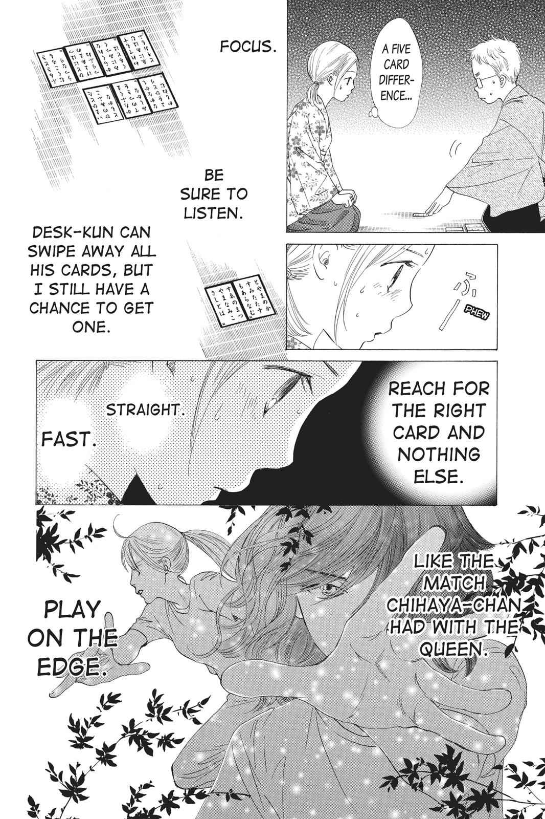 Chihayafuru Chapter 33 Page 14