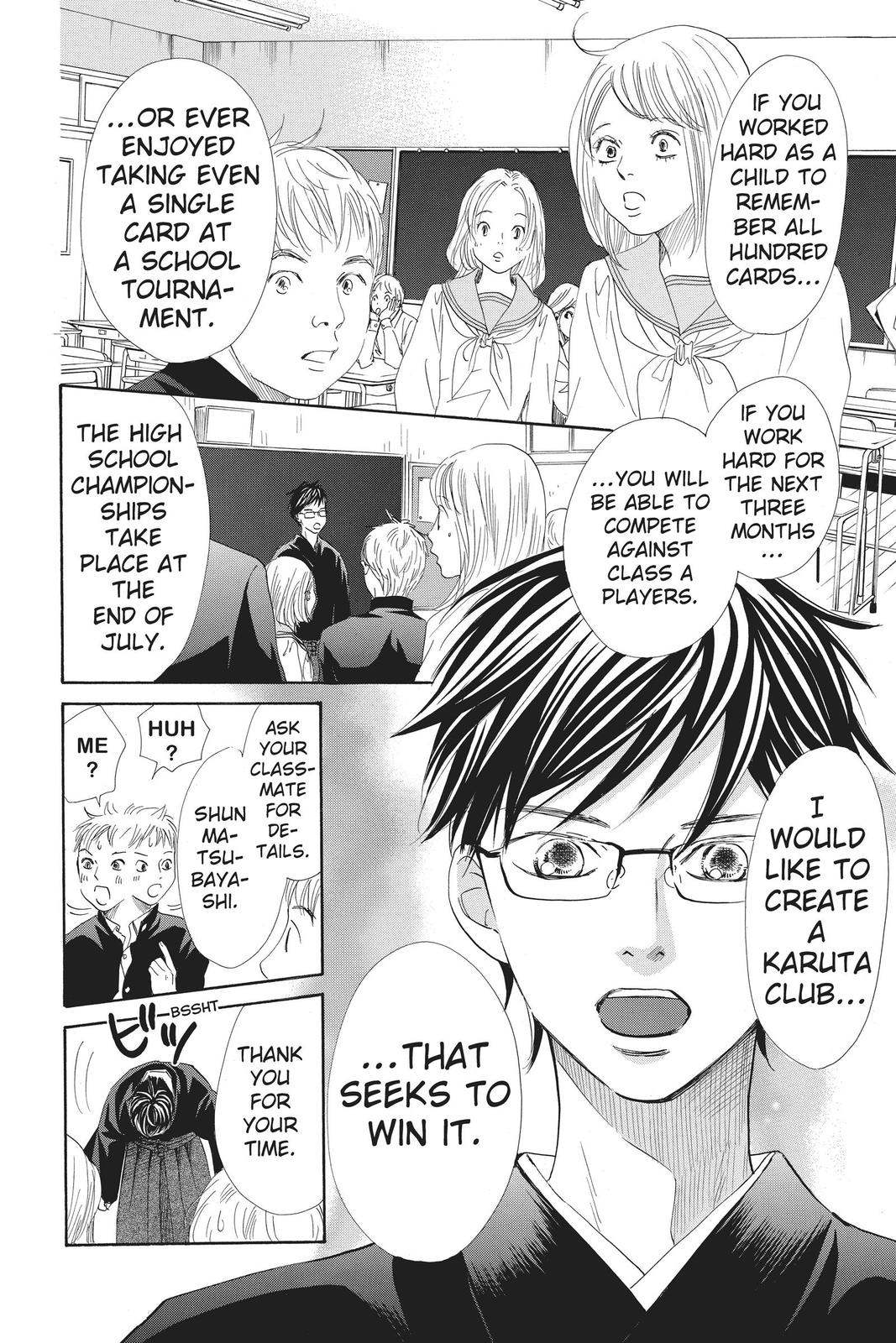 Chihayafuru Chapter 140 Page 13