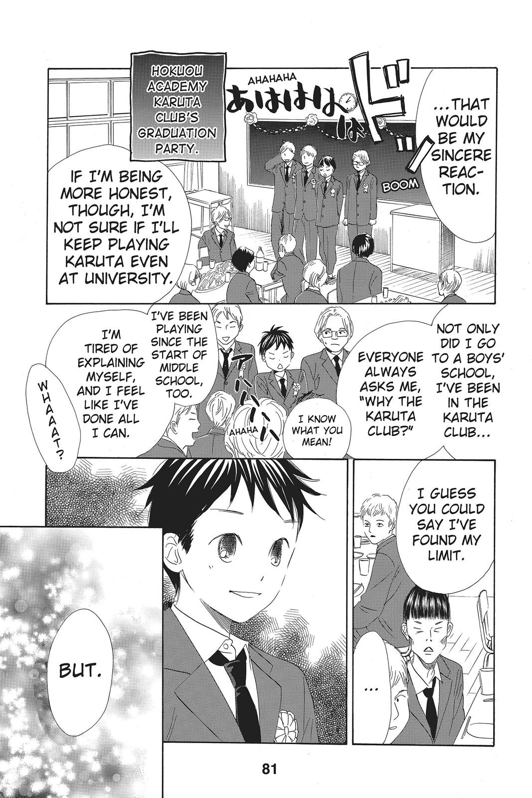 Chihayafuru Chapter 136 Page 9