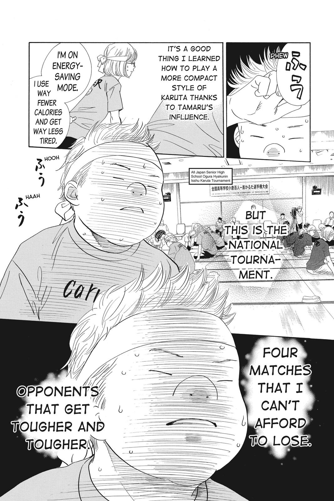 Chihayafuru Chapter 159 Page 11