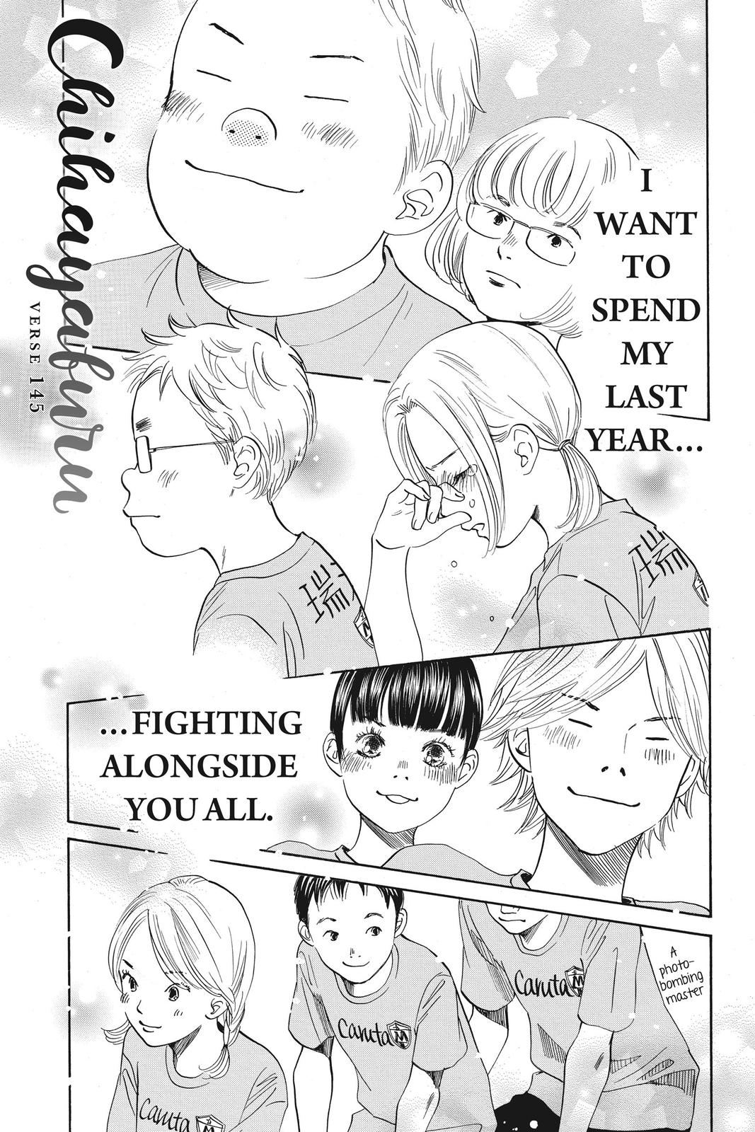 Chihayafuru Chapter 145 Page 1