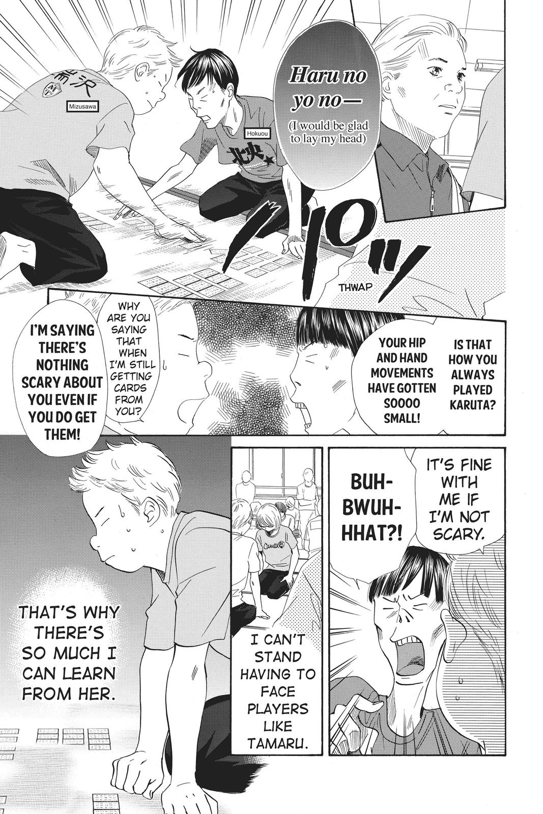 Chihayafuru Chapter 146 Page 9