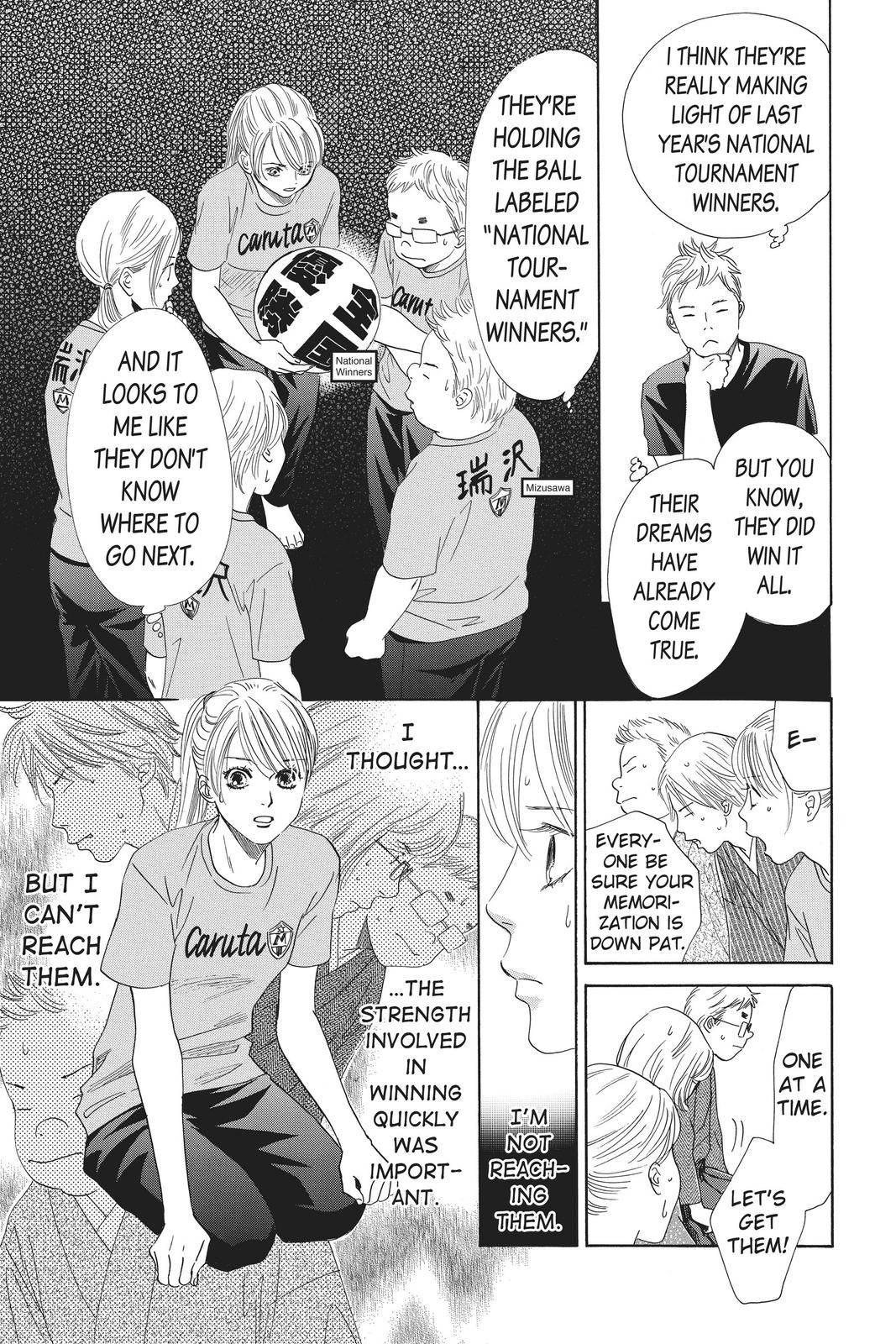 Chihayafuru Chapter 148 Page 13