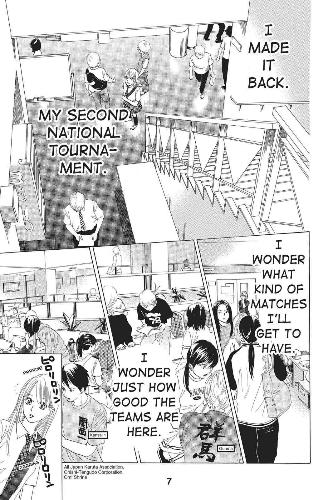 Chihayafuru Chapter 64 Page 7