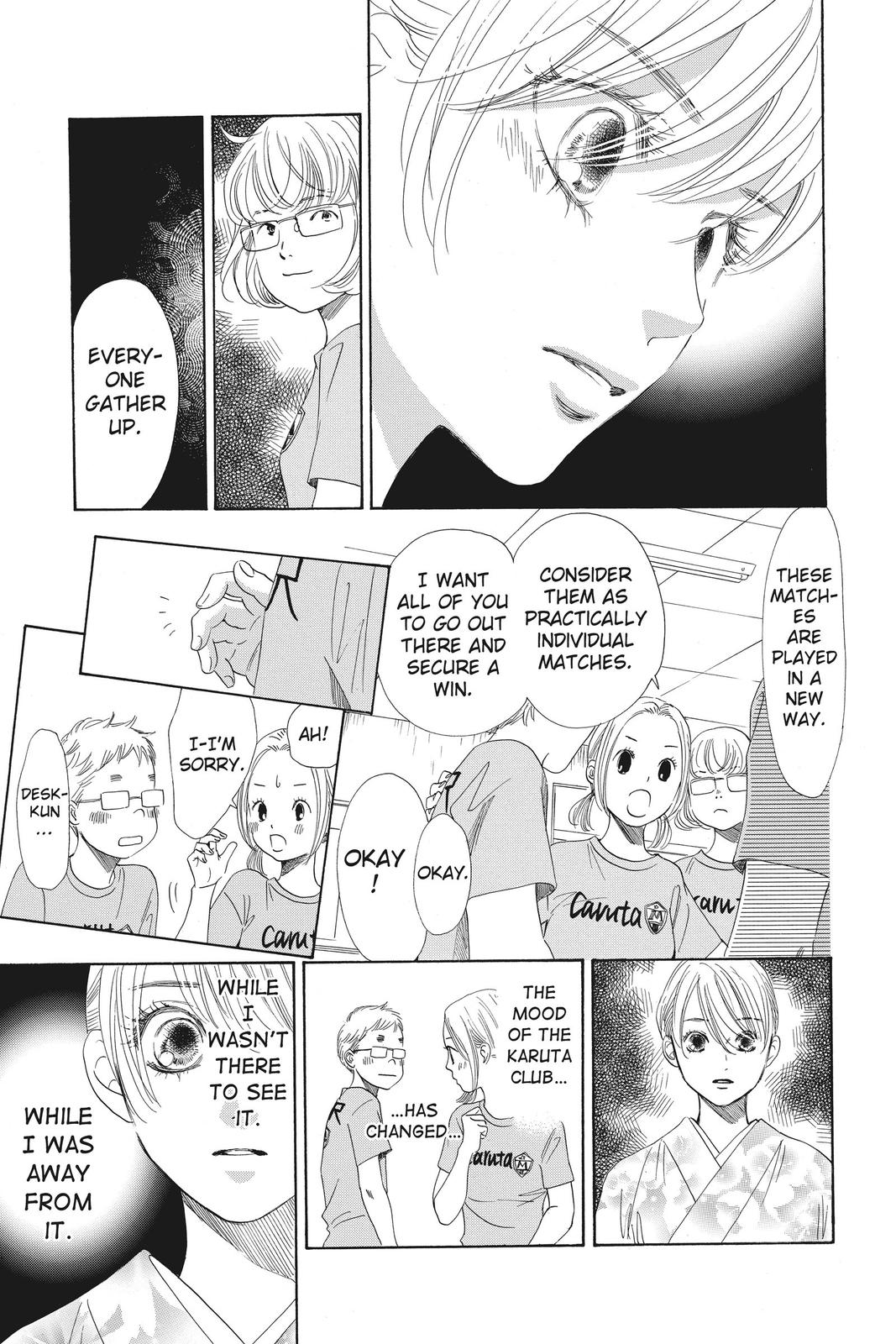 Chihayafuru Chapter 145 Page 7