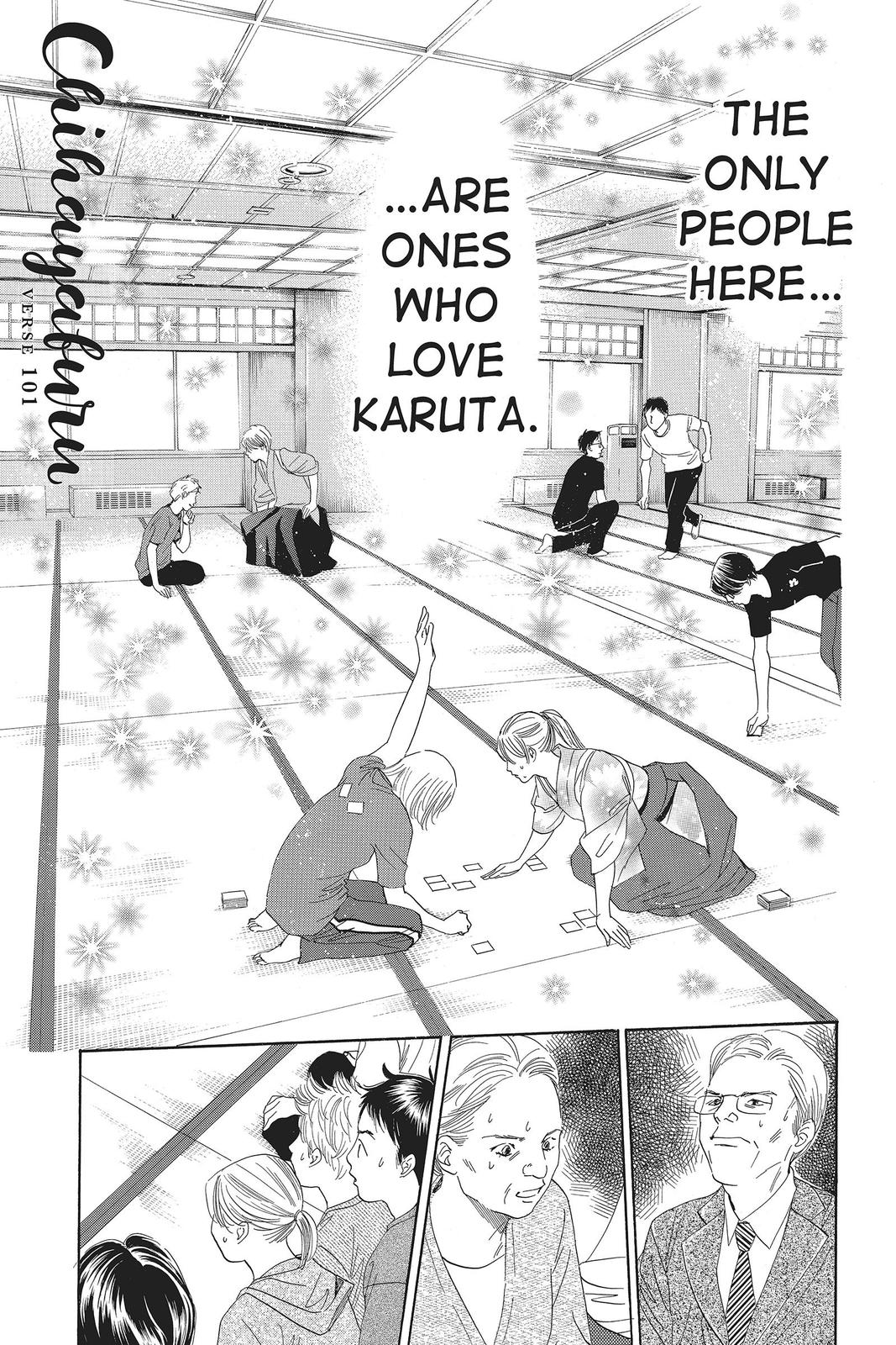Chihayafuru Chapter 101 Page 1