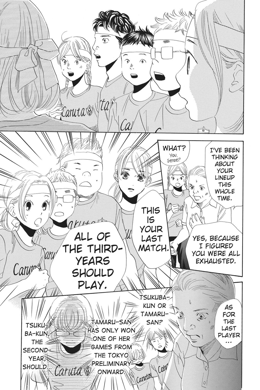 Chihayafuru Chapter 160 Page 15