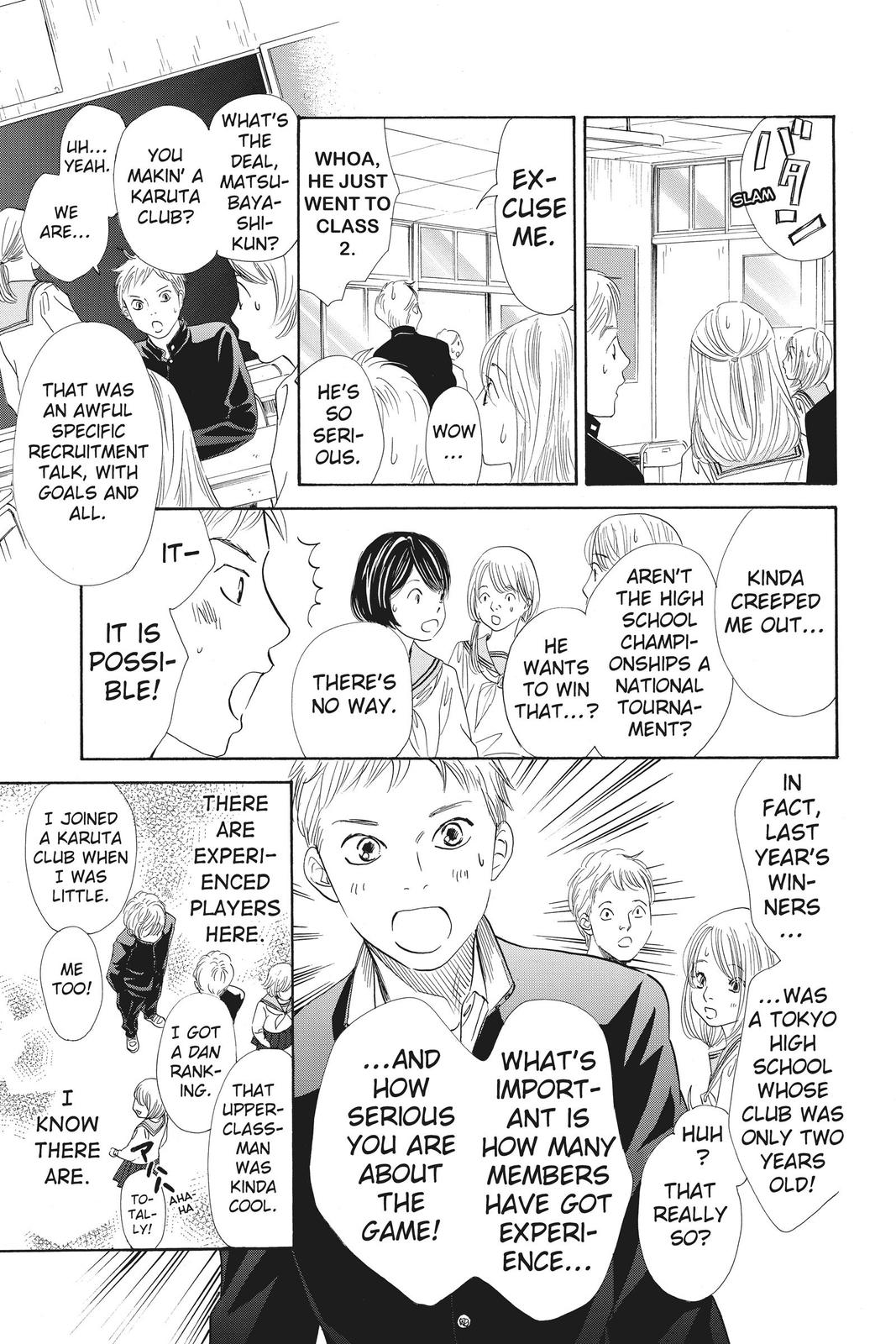 Chihayafuru Chapter 140 Page 14